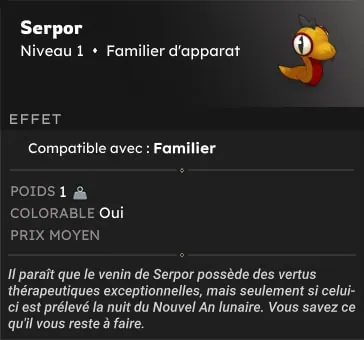 Nouvel an lunaire dofus serpor