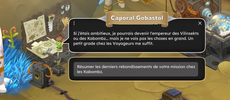 quête Dérive insectaire