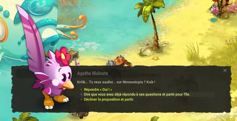 quête Ne tirez pas sur le messager