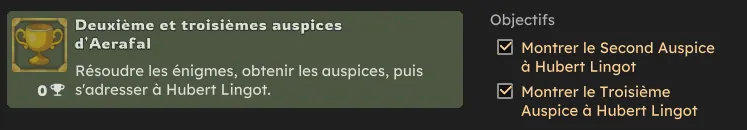 Les Auspices d'Aerafal dofus