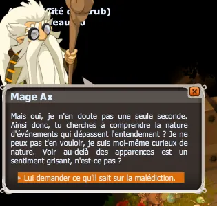 malédiction dofus