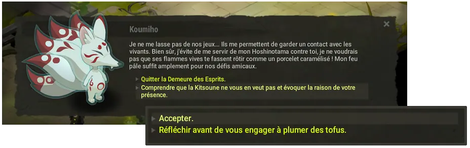 quête Quand les esprits s'échauffent
