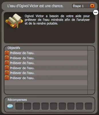 quete Un volcan s'eteint dofus