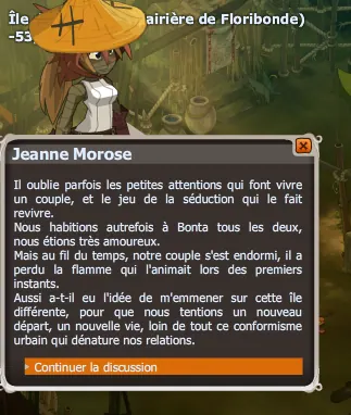 quête La femme perdue