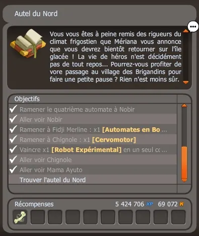 Autel du Nord