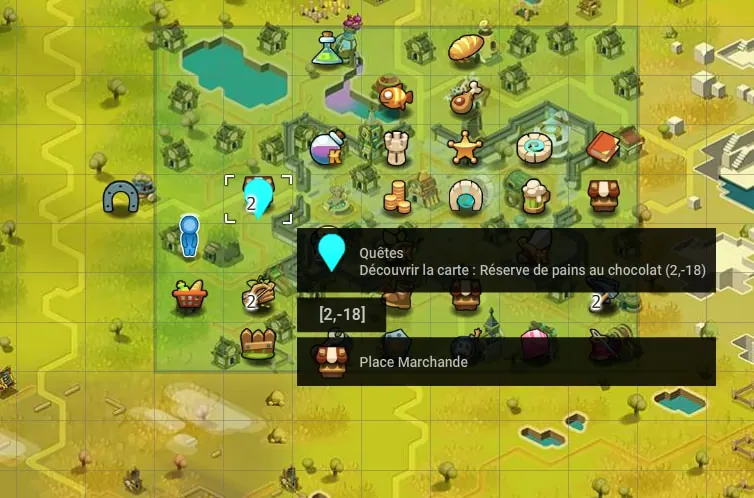 quête La fête de la chocopépite dofus