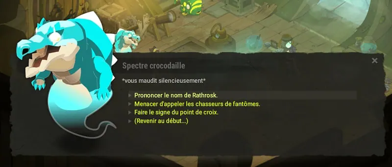 quête À la recherche de Crocoburio