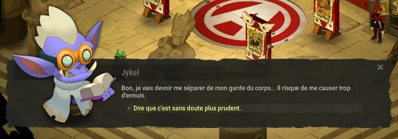 quête La raison du plus fort dofus