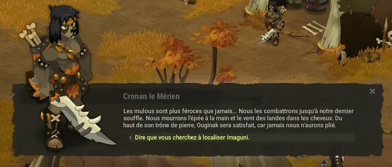 quête La voix des morts