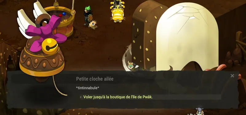 quête L'île flottante au chocolat