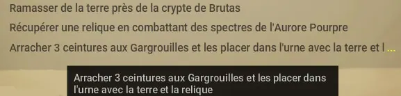 quête Légende d'automne