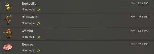 quête Nos amies les bêtes dofus