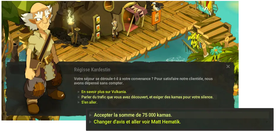 quête Le Secret de la baie Tarad