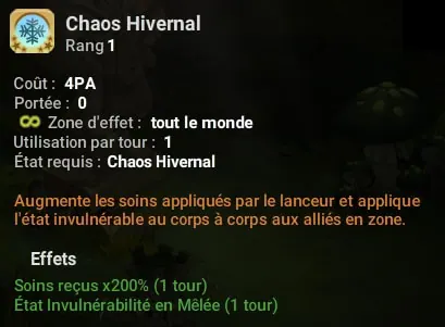 sort chaos hivernal