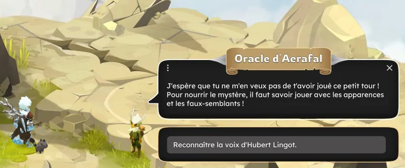Les Auspices d'Aerafal dofus