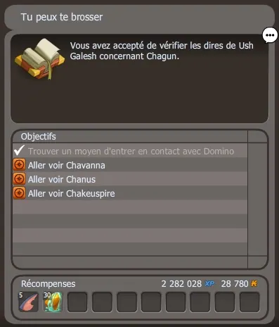 Tu peux te brosser