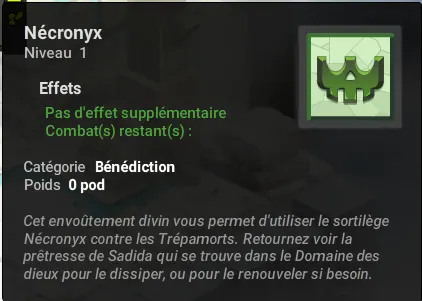quête L'arme fatale nécronyx