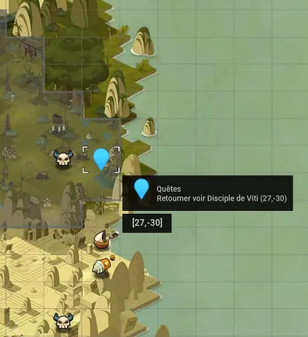 quête la bénédiction de Viti dofus