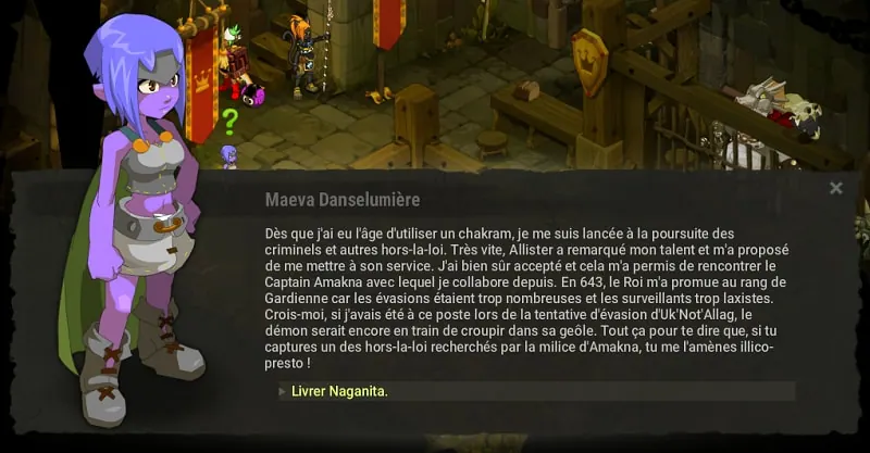 Avis de recherche Naganita dofus