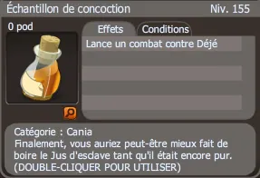 Remède miracle dofus