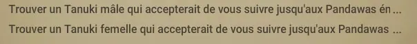 quête L'égalité des sexes dofus