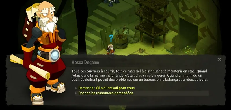 quête Bûcher c'est votre métier