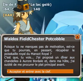 Porte, Mansot Royal, trésor dofus