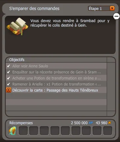 S'emparer des commandes