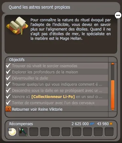 Quand les astres seront propices