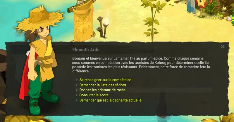 quête Cristal Rasha dofus