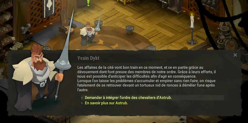 La routine anodine du chevalier citadin