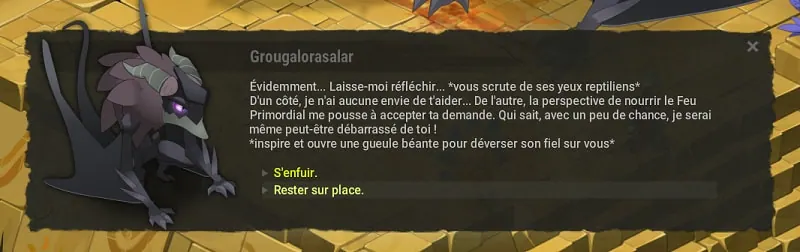 quête Dans la gueule du dragon