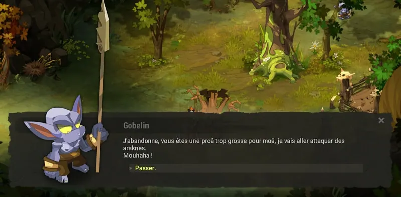 quête Lyeno Abraknyde malgré lui dofus