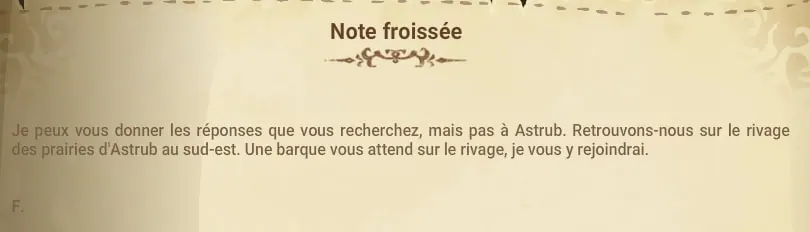 quête Par l'héritage qui vous lie dofus