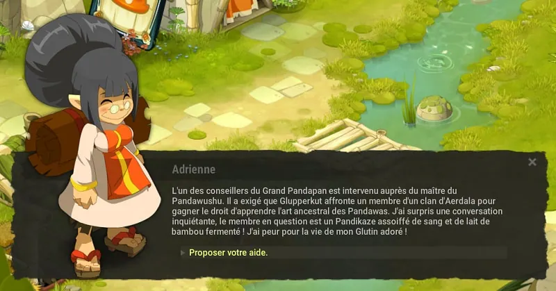 quête Eau courante nowel