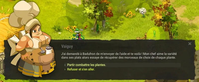quête Déjeuner à la fourchette