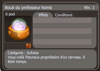 bocal du professeur nomis