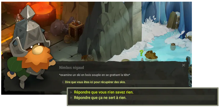 quête Planche-Neige et les Sept Nimb