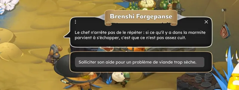 quête Un hôte de marque