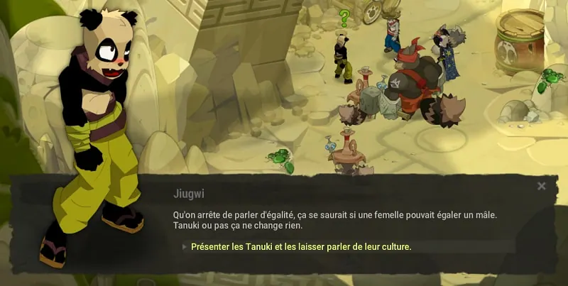 quête L'égalité des sexes dofus
