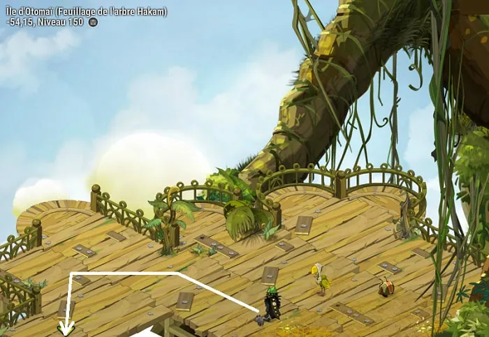 Chemin vers Otomaï dofus