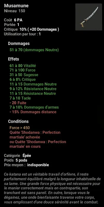 Shodanwa Perfection martiale