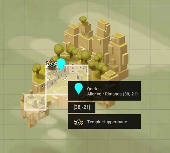 quête Le secret de la pyramide