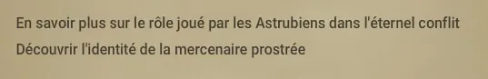 quête Soldats d'infortune