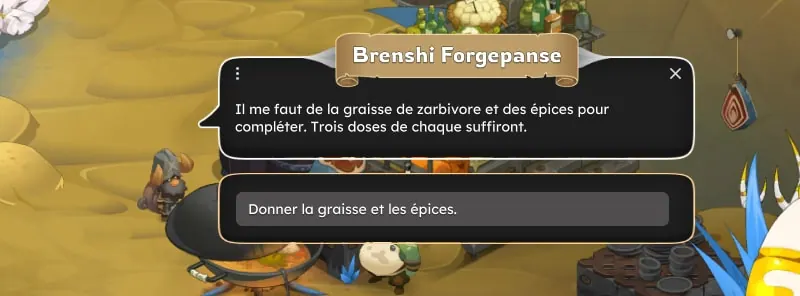 quête Un hôte de marque dofus