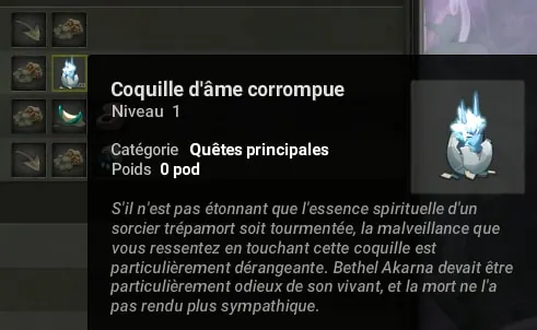 quête À la recherche de Crocoburio