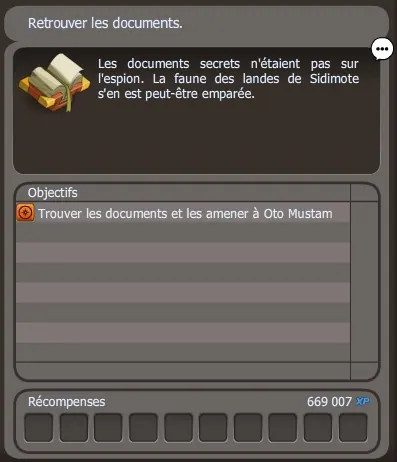 Un petit oubli dofus