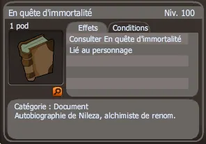 en quête d'immortalité