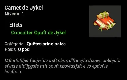 quête La raison du plus fort dofus