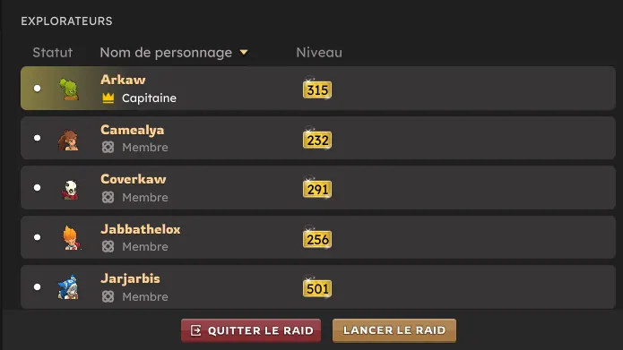 guide guildes dofus